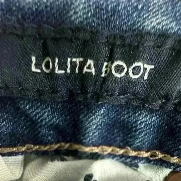 LUCKY BRAND LOLITA BOOT JEANS SLIGHT DISTRESSING SIZE 28/8 - Picture 12 of 15